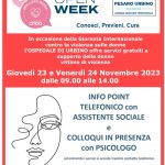 Locandina iniziativa Ospedale di Urbino