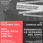 La locandina degli eventi a Pesaro e Fano