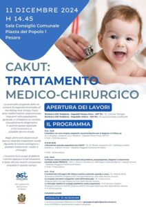 La locandina con il programma