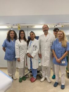 Equipe medica e infermieristica della Dermatologia